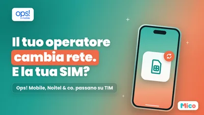 Ops! Mobile, Noitel e ATR Passano su Rete TIM: Cosa Cambia