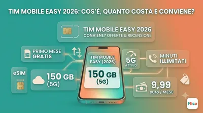 TIM Mobile Easy 2026: Cos'è, Quanto Costa e Conviene?